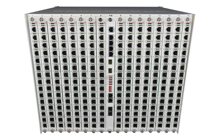 飛暢科技-960路電話光端機(jī)（8U 19英寸，SFP 1+1光備份）